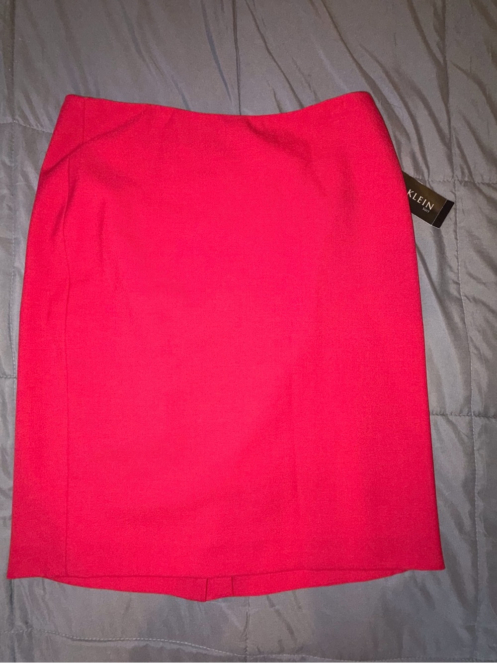 NWT Anne Klein Suit Cranberry Wool Blend Pencil Skirt – Size 4